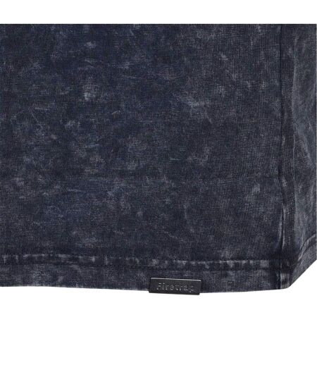 T-shirt Motif/style Cupidon Homme Noir Délavé Firetrap