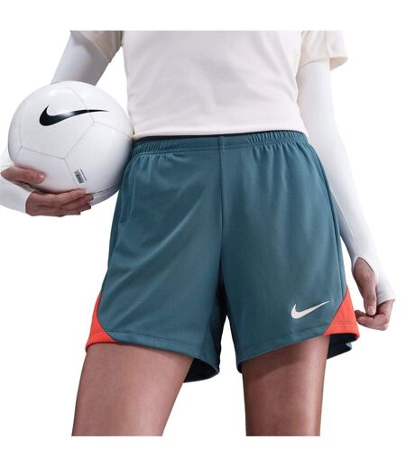 Womens/ladies Strike Football Shorts Blue Orange Nike