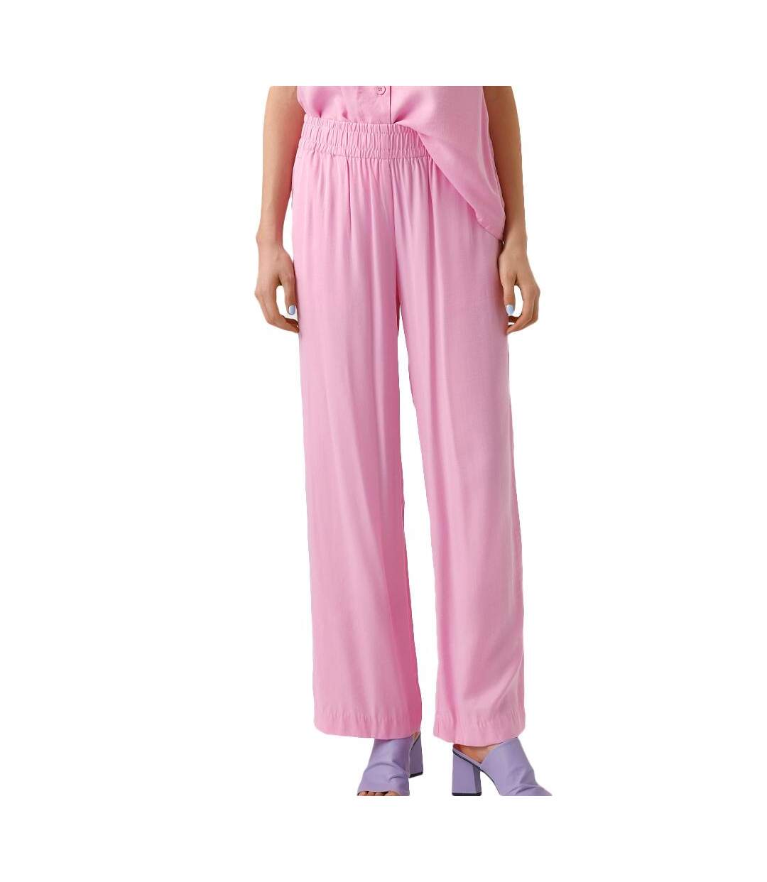 Pantalon Rose Femme Vero Moda Sadiatika - XS-L32