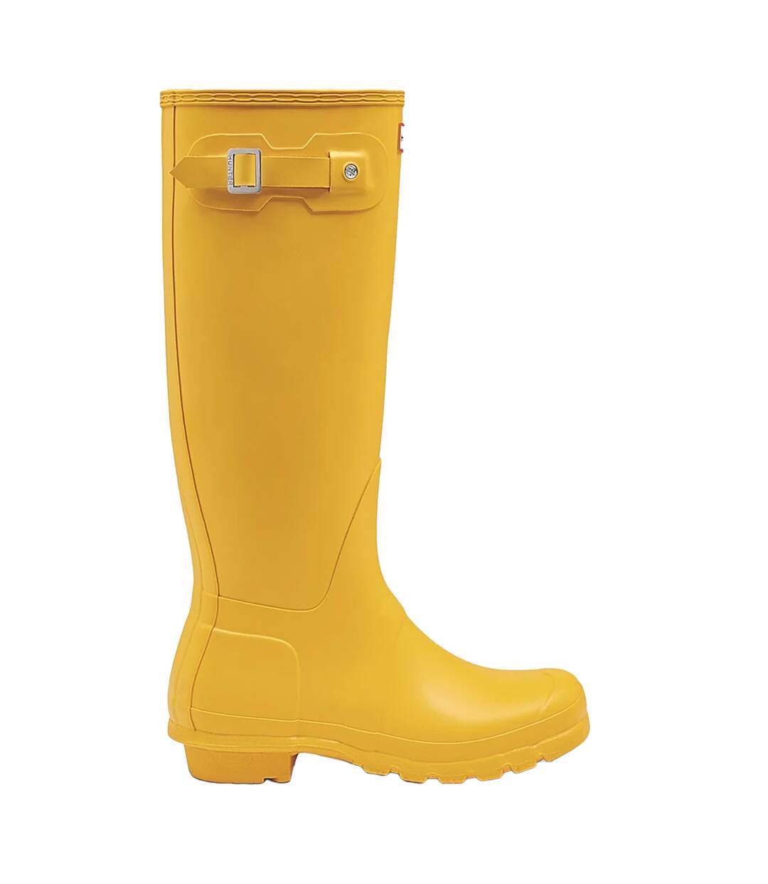 Bottes de pluie original femme jaune Hunter-3