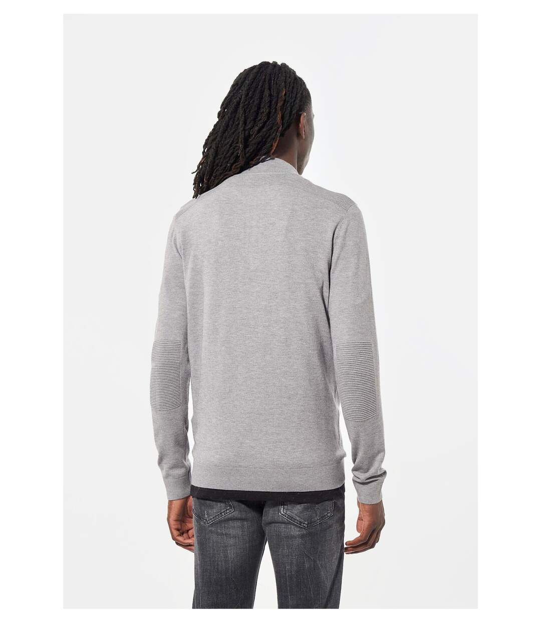 Pull à zip manches longues   -  Kaporal - Homme