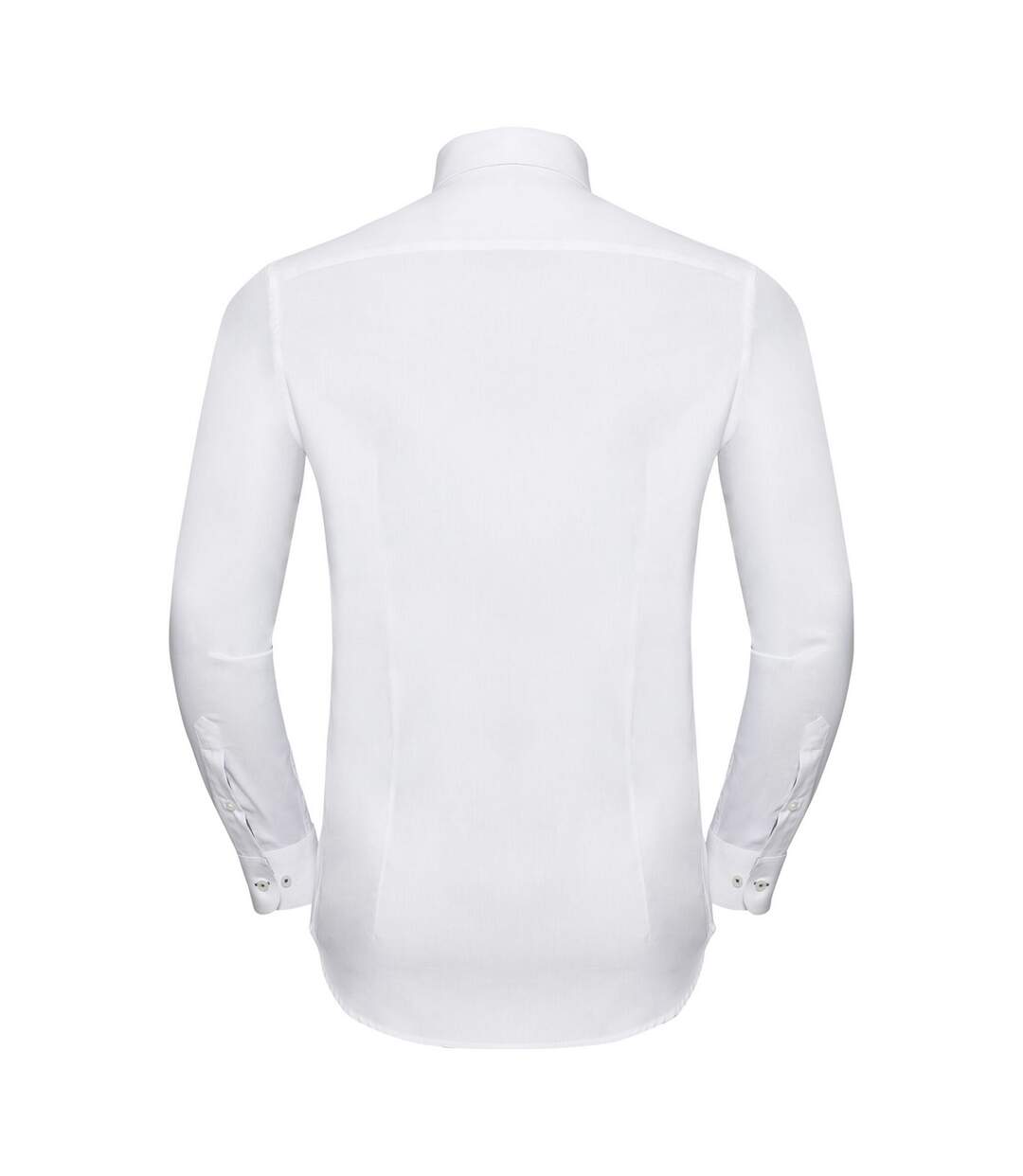 Chemise Formelle Homme Blanc Argenté Gris Foncé Russell Collection-2