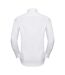 Chemise Formelle Homme Blanc Argenté Gris Foncé Russell Collection-2