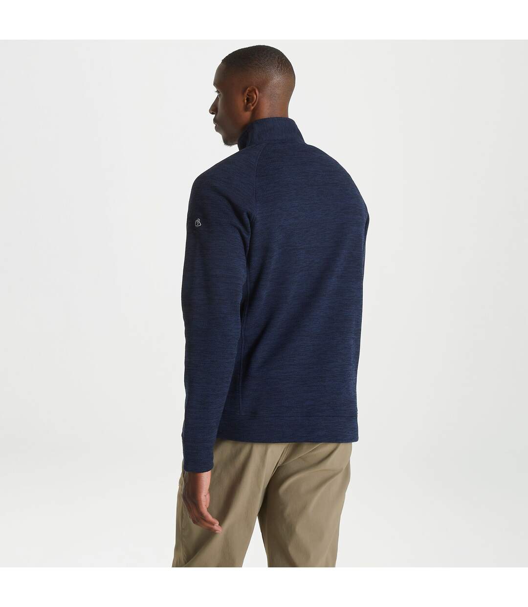 Mens Stromer Half Zip Fleece Navy Blue Craghoppers-4