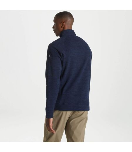 Mens Stromer Half Zip Fleece Navy Blue Craghoppers