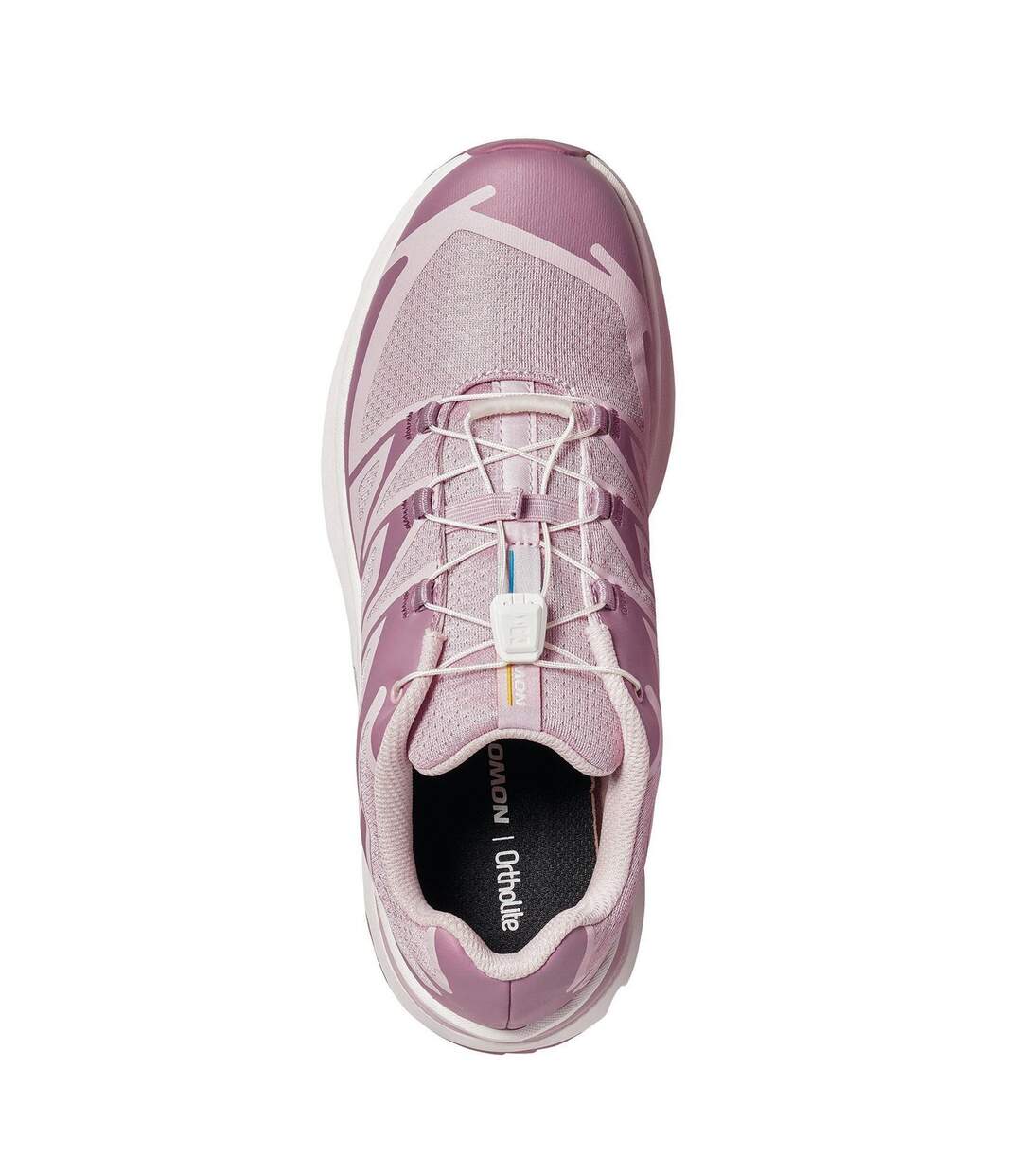 Womens/ladies Evr Low Cut Trainers Dawn Pink Salomon-3