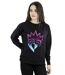 Disney - Sweat DESCENDANTS PINK CROWN - Femme (Noir) - UTBI15550-2
