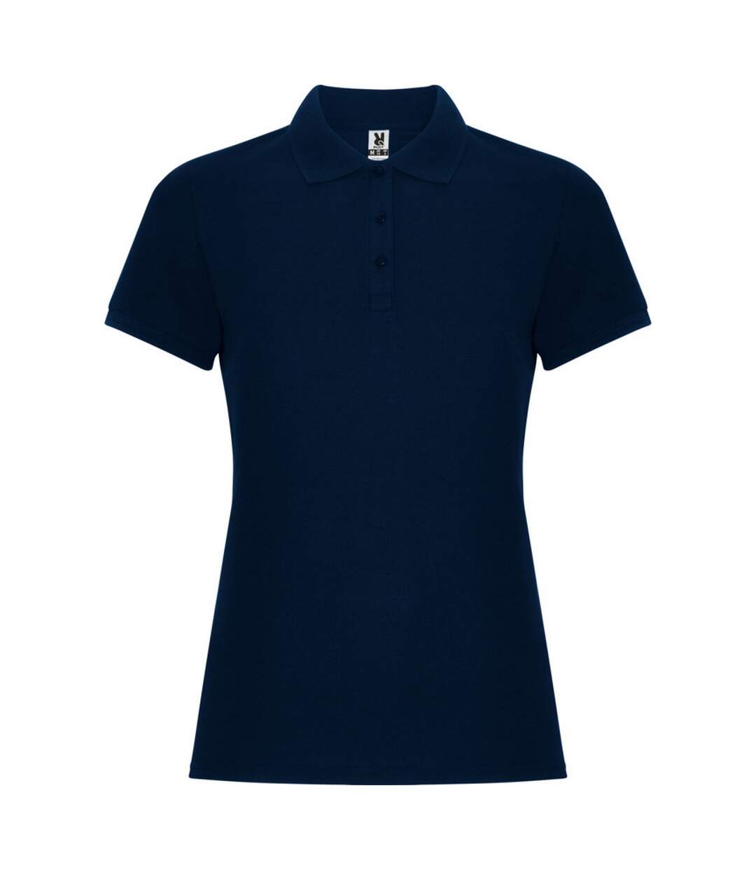 Polo pegaso premium femme bleu marine Roly-1