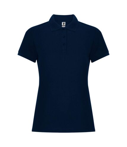 Polo pegaso premium femme bleu marine Roly