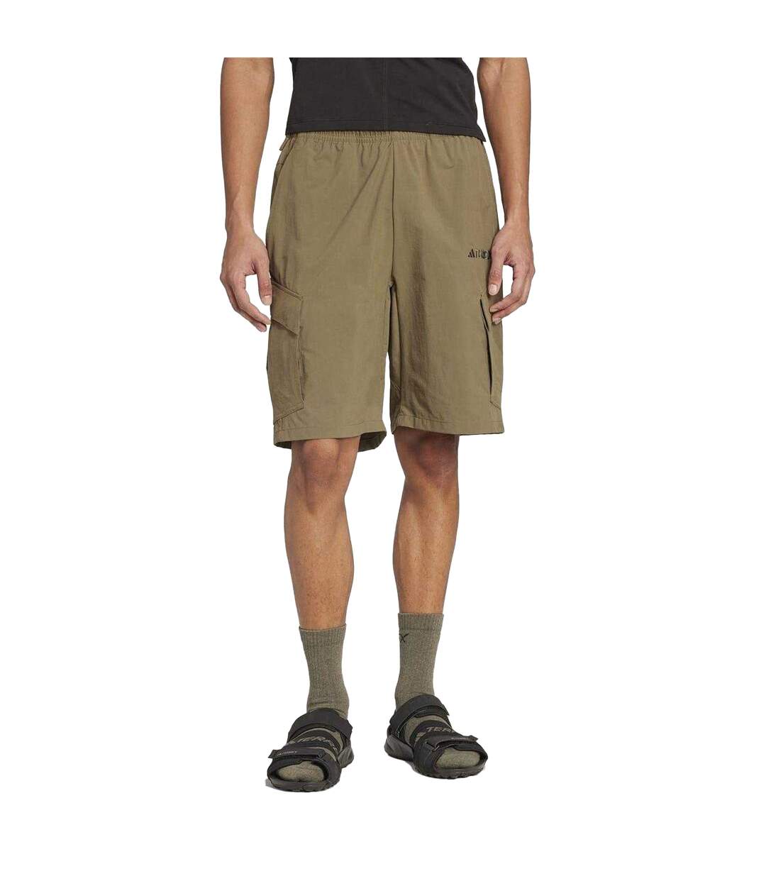 Short À Poches Terrex Homme Kaki Adidas-4