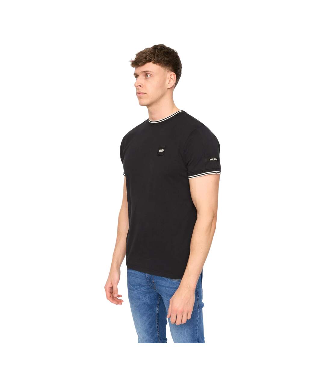 T-shirt Wrentham Homme Noir Duck And Cover-1