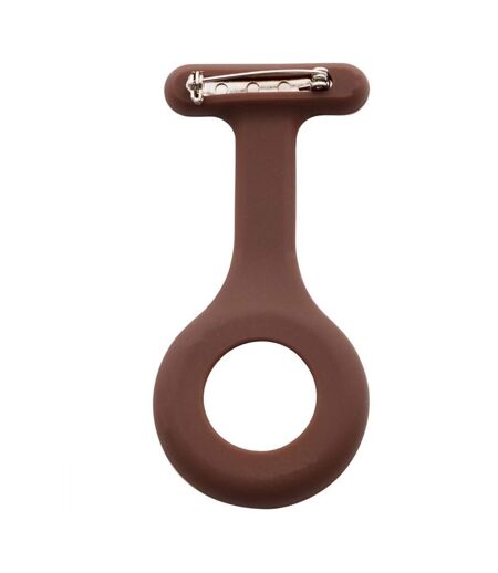 Coque Silicone Marron Dark Montre Infirmière KRAZY