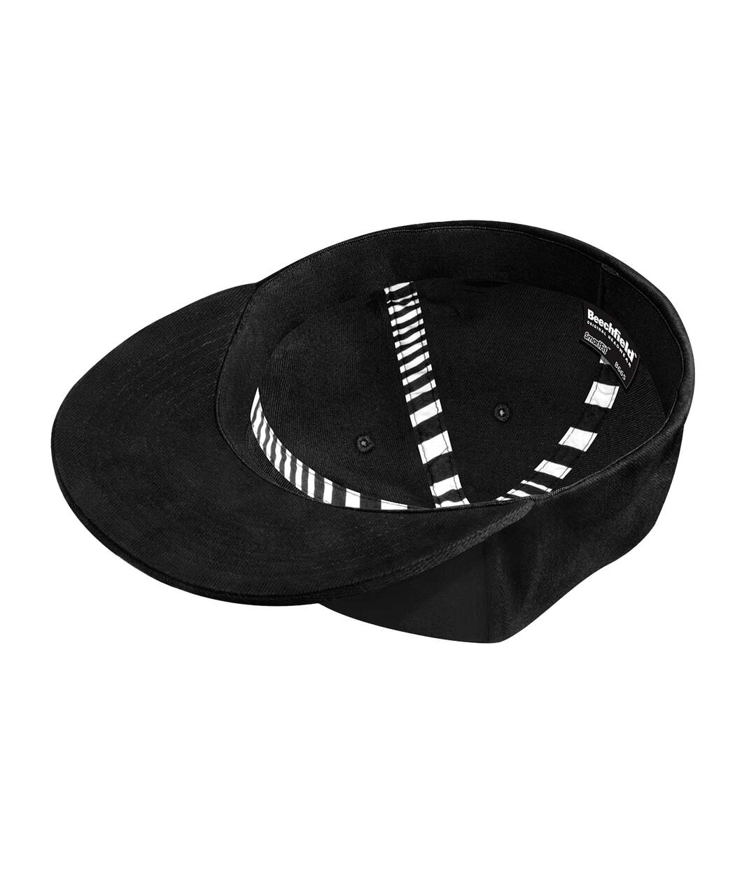 Casquette pro adulte noir Beechfield-3