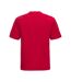 T-shirt Travail Homme Rouge Classique Russell-2