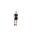 Womens/ladies Dri-fit Slim Crop T-shirt Black Nike-1