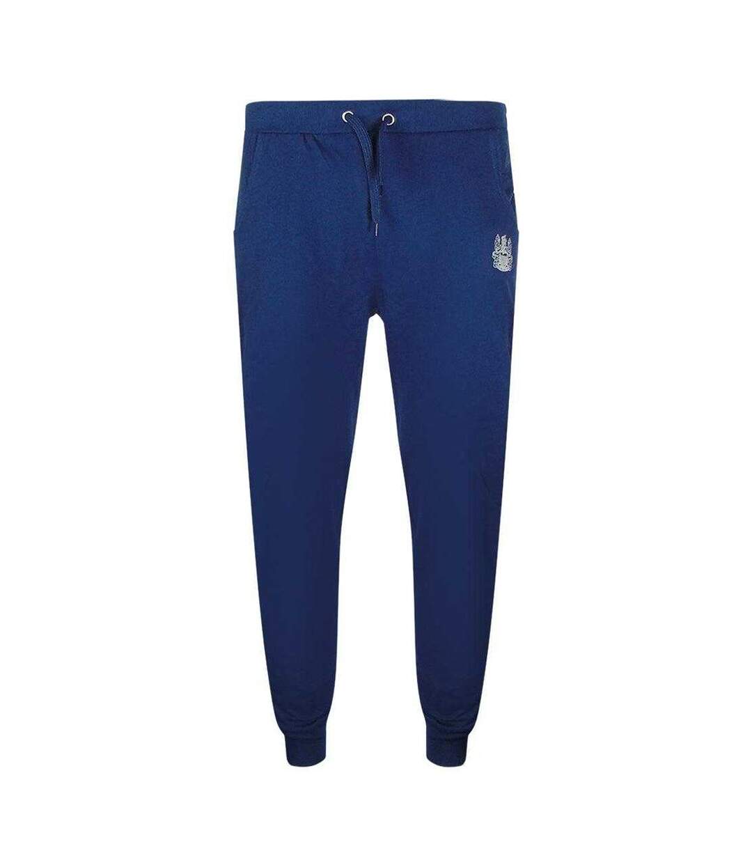 Mens Iconic Crest Crew Neck Tracksuit Navy Blue Aquascutum-4