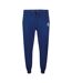 Mens Iconic Crest Crew Neck Tracksuit Navy Blue Aquascutum-4