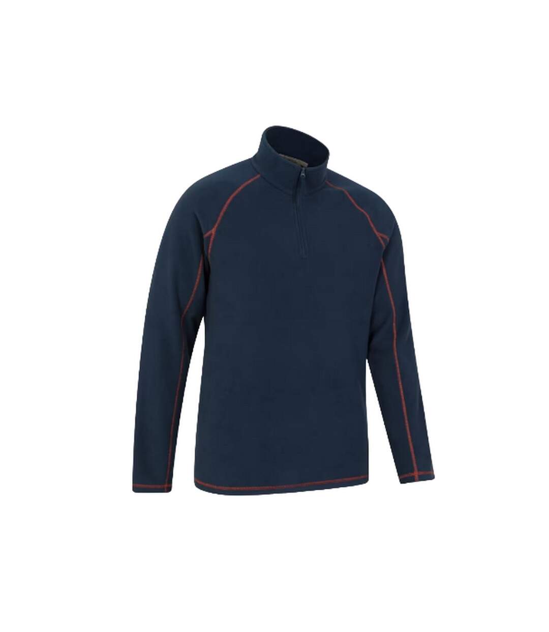 Mens ashbourne ii half zip fleece top navy Mountain Warehouse