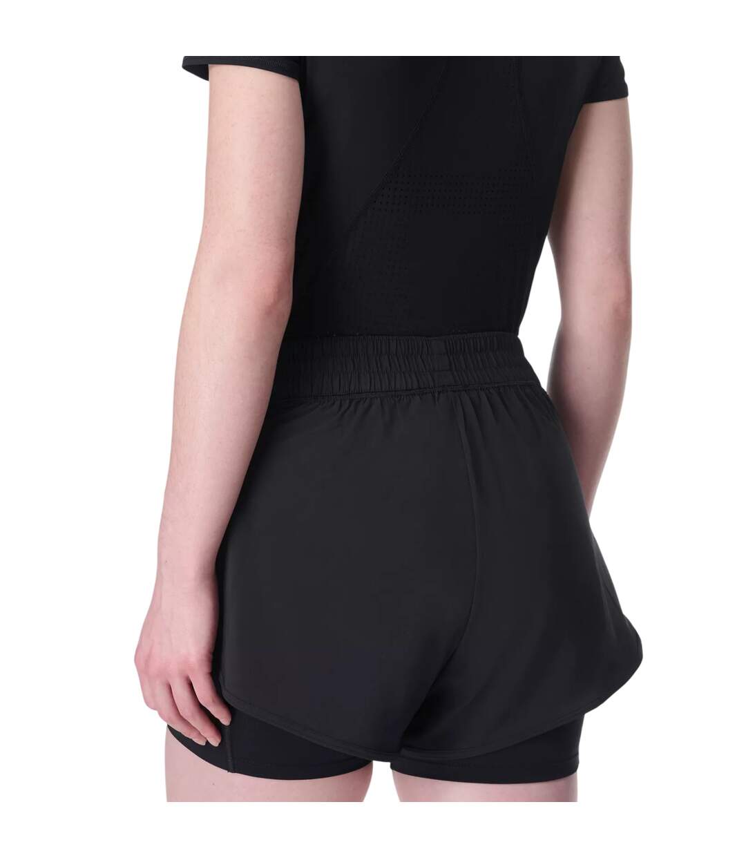 Short Décontracté Course À Pied Femme Noir Sweaty Betty-3