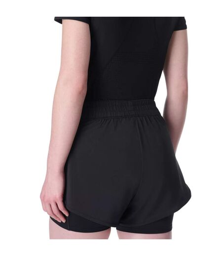 Short Décontracté Course À Pied Femme Noir Sweaty Betty