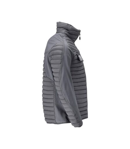 Mens Customized Jacket Stone Grey Mascot