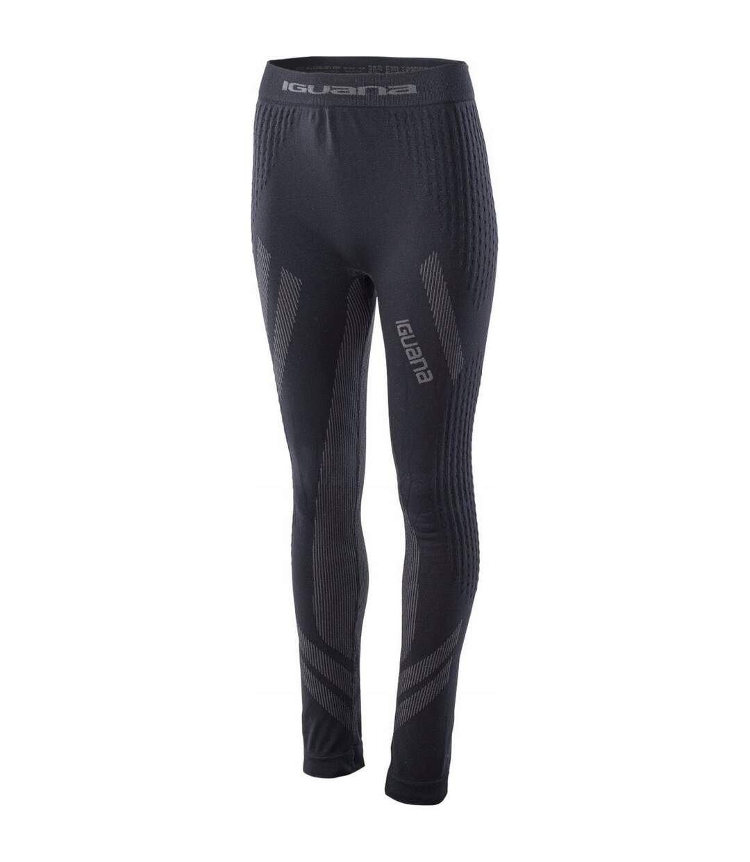 Bas Thermique Gambit Femme Noir Cendre Volcanique Iguana-3