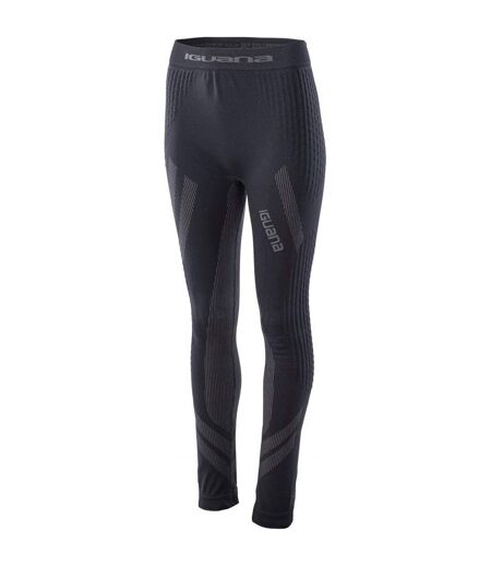 Bas Thermique Gambit Femme Noir Cendre Volcanique Iguana