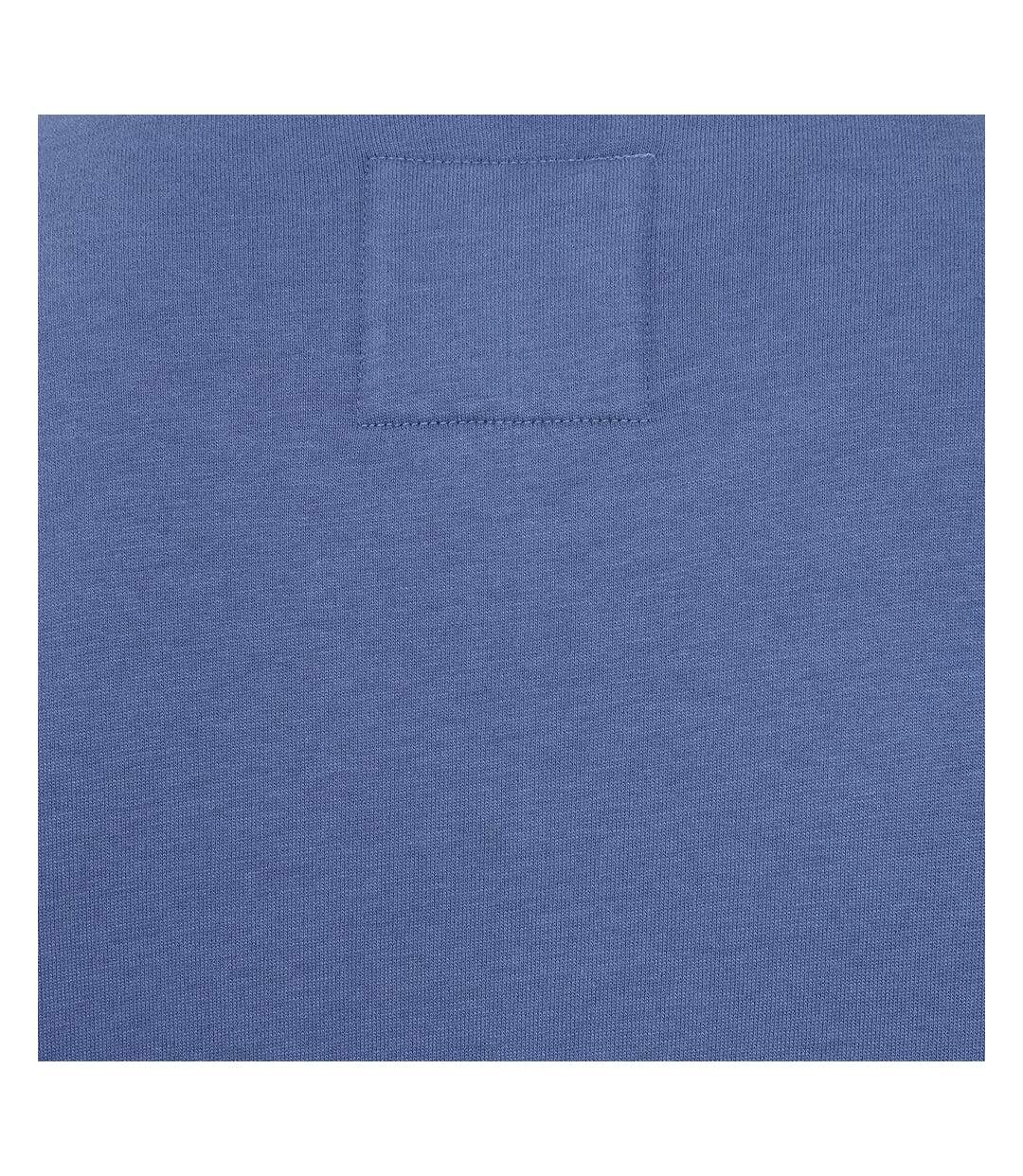 T-shirt Motif/style Vélo Homme Bleu Denim Lazy Jacks-4