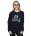Disney Sweatshirt Aloha Christmas Womens/Ladies Lilo And Stitch (Bleu marine) - UTBI22452-2