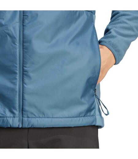 Mens Terrex Multi Wind Resistant Fleece Jacket Blue Adidas