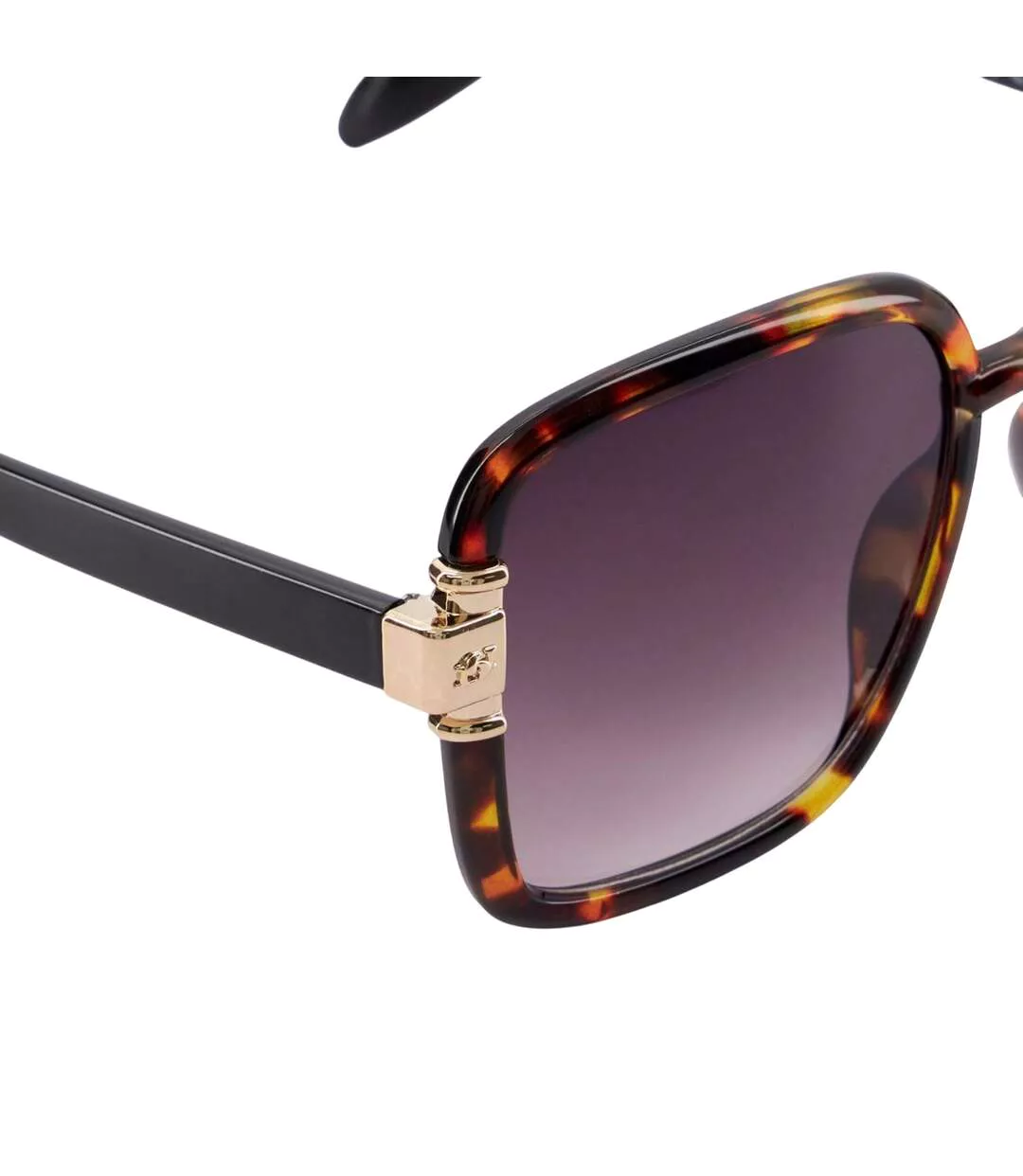 Womens/ladies Gabby Oversized Sunglasses One Size Tortoiseshell Dune London-4