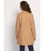 Manteau col tailleur aspect lainage-2