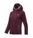 Womens/ladies Newhill Hooded Fleece Jacket Fig Regatta-4