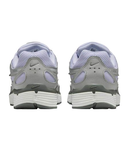 Womens/ladies P-6000 Leather Chunky Sole Trainers Ghost Nike