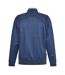 Mens Logo Collared Sweatshirt Navy White Luke-2