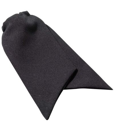 Premier Womens/Ladies Plain Workwear Clip-On Cravatte (Black) (One Size)