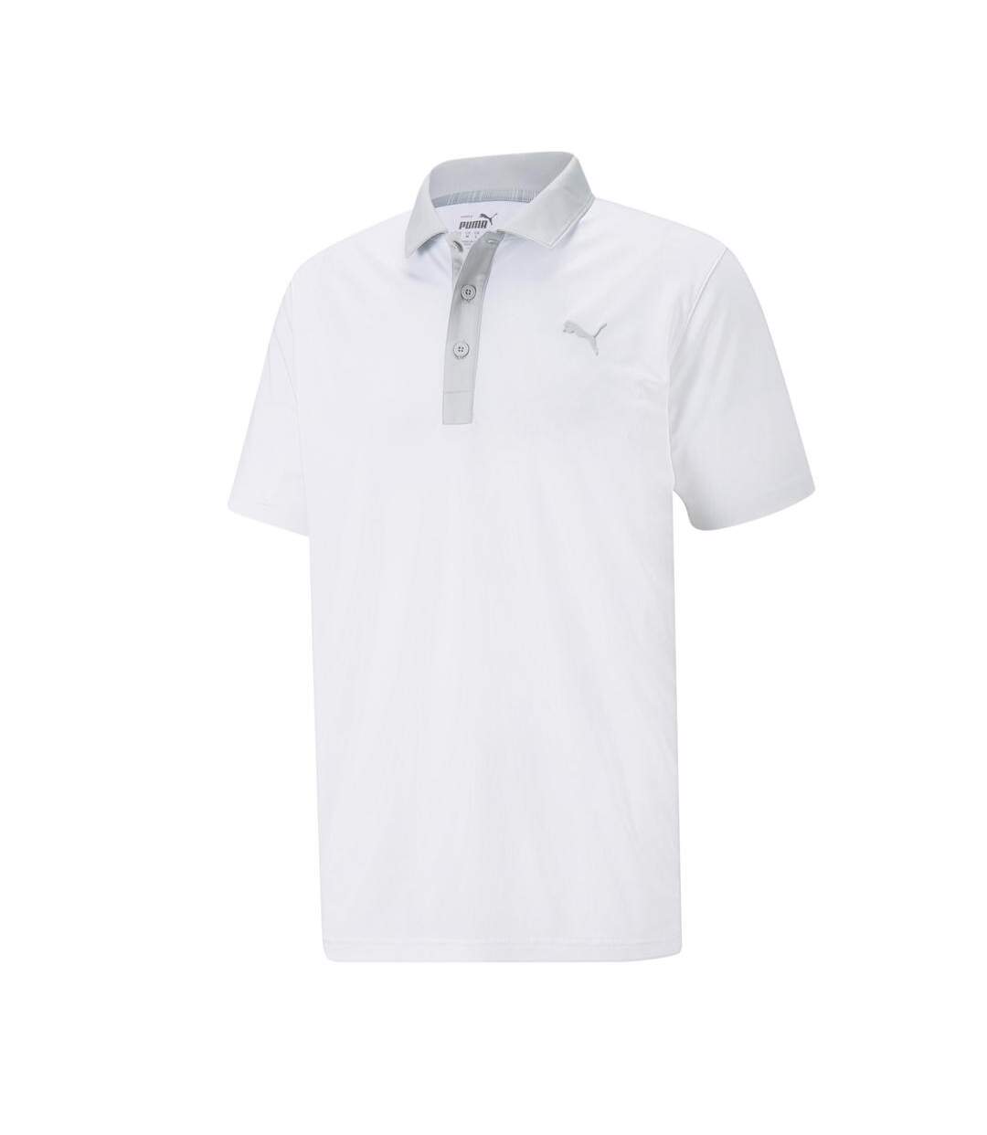 Polo Blanc Homme Puma Gamer 599118 - M-1