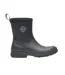 Womens/ladies Rainscape Mid Cut Ankle Boots Black Muck Boots-1