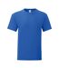 T-shirt Iconic Adulte Bleu Roi Fruit Of The Loom-1