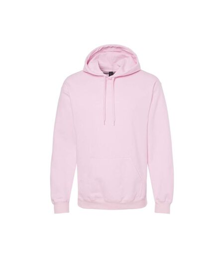 Unisex Adult Softstyle Fleece Midweight Hoodie Light Pink Gildan