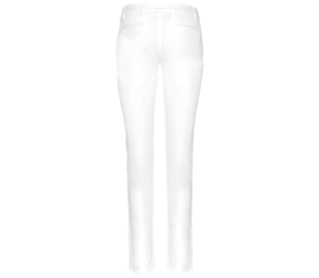 Pantalon chino - Femme - PAT741 - blanc-2