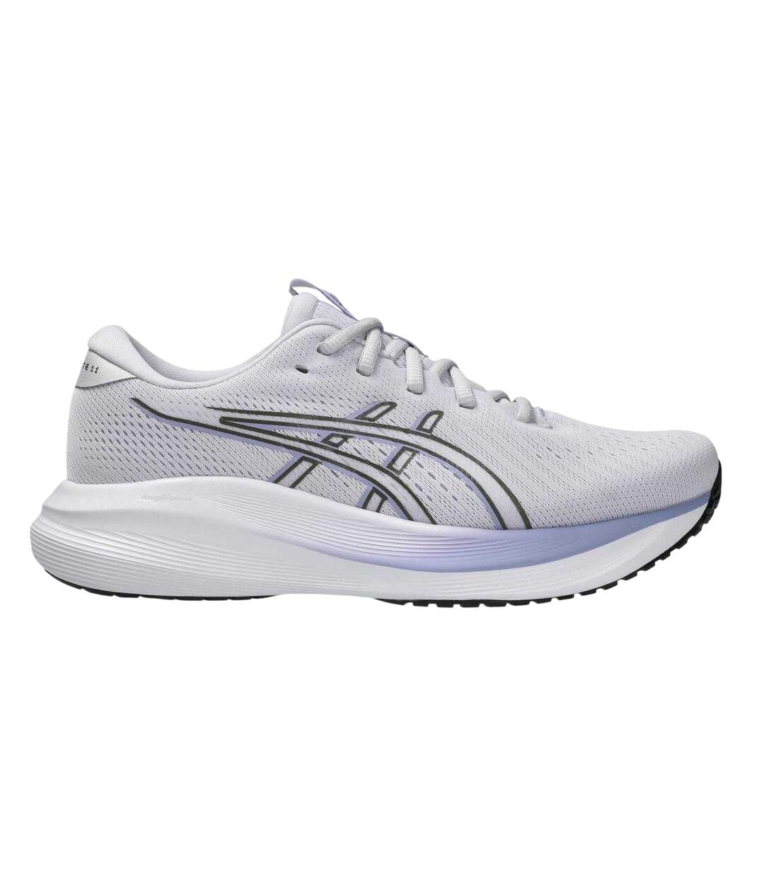 Womens/ladies Gel Excite Shoes Lilac Olive Asics-1