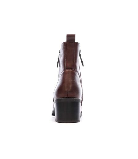 Bottines bordeaux femme chattawak alta