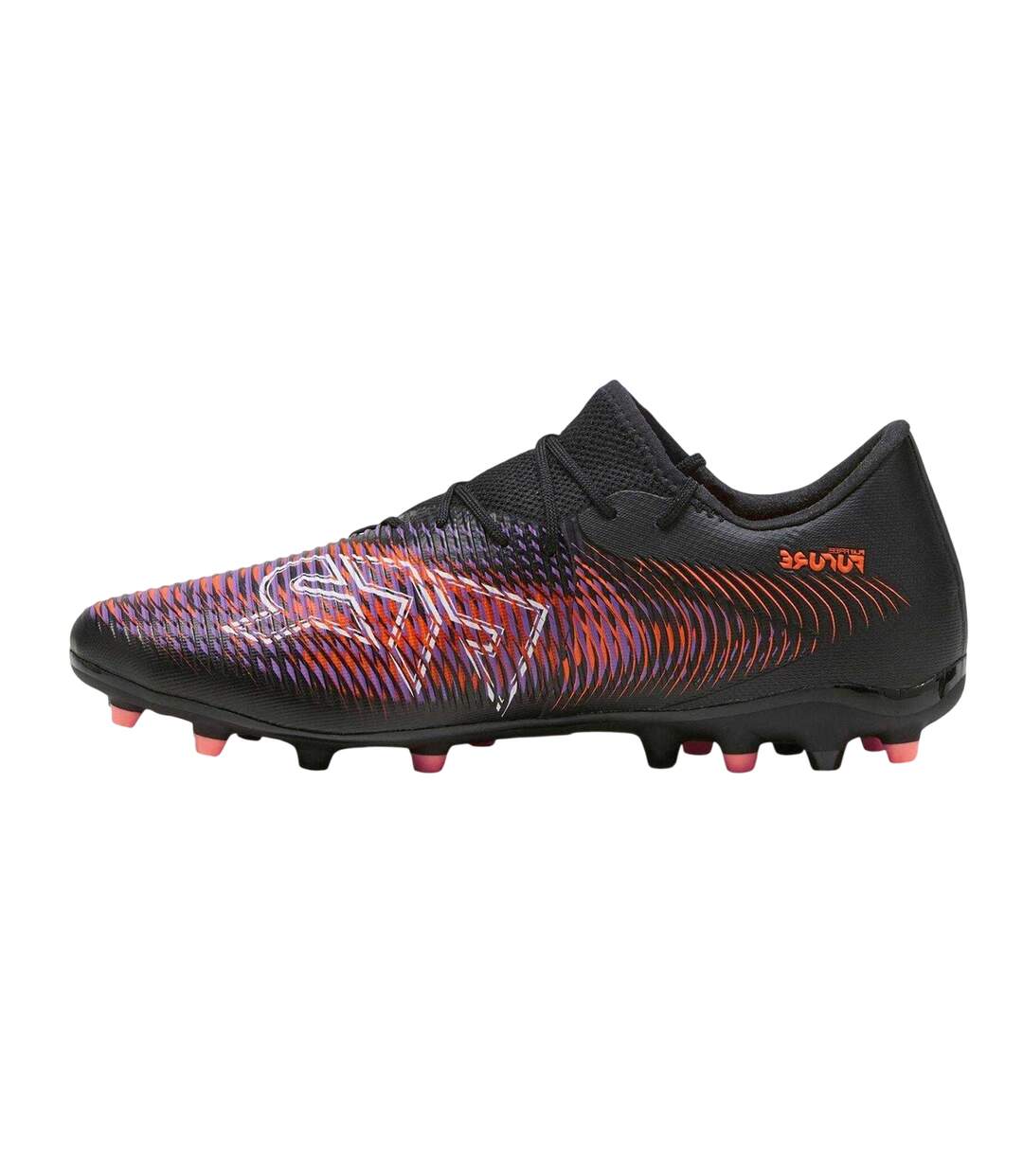 Mens Future 8 Match Firm Ground Football Boots  Black Puma-3