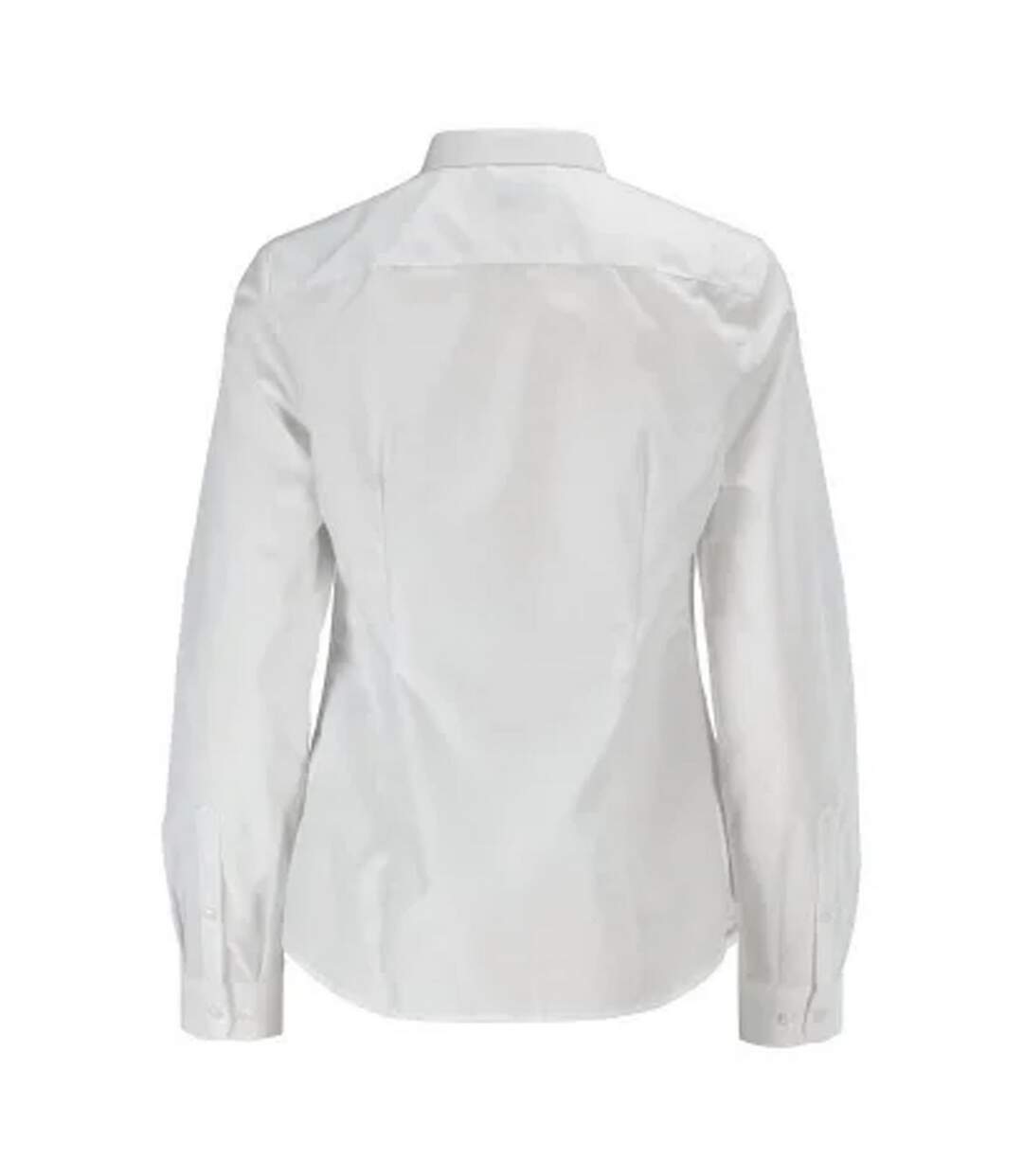 Mens Frontline Poplin Shirt White Mascot-2