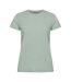 T-shirt Basic Femme Vert Sauge Clique-1