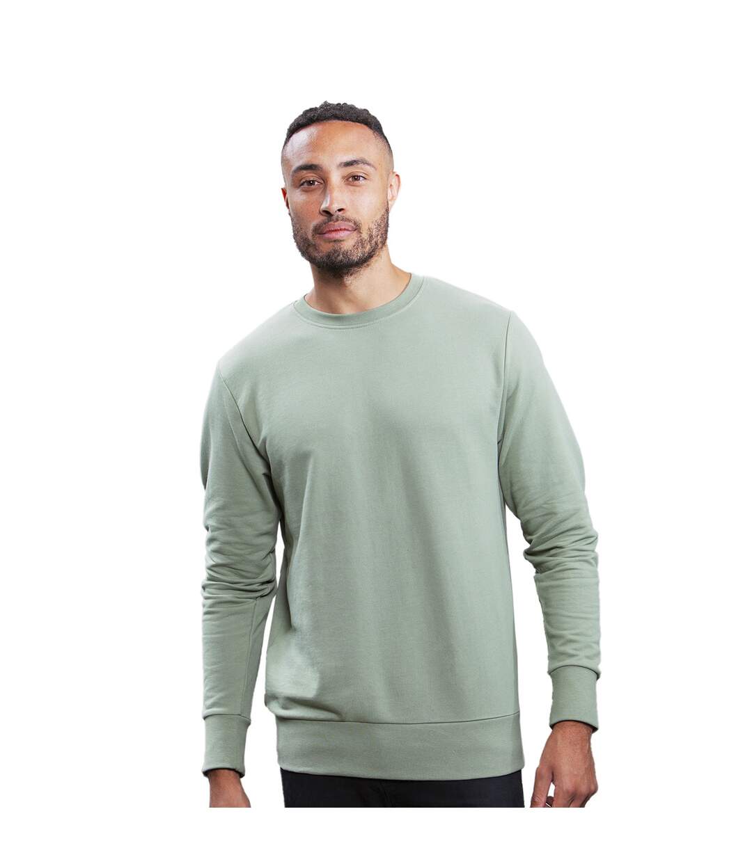 Sweatshirt homme vert Mantis