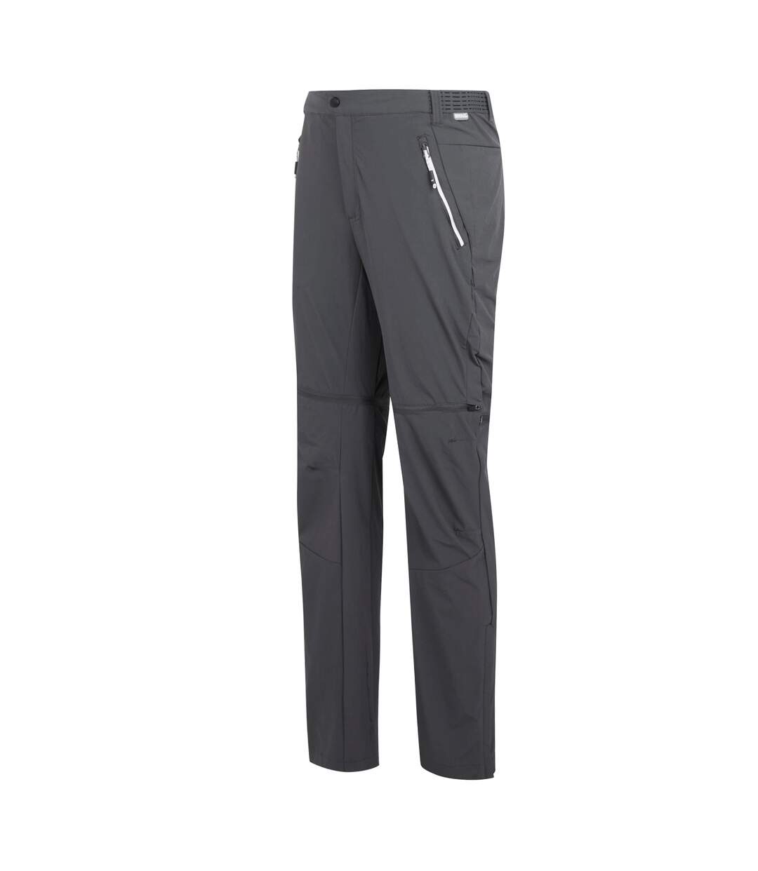 Pantalon À Taille Semi-élastiquée 2-en-1 Mountain Homme Gris Noir Regatta-4