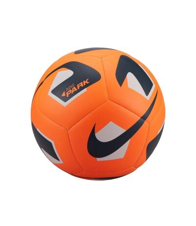 Ballon De Foot Park 2.0 Taille 5 Orange Blanc Nike