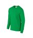 Gildan Unisex Adult Ultra Plain Cotton Long-Sleeved T-Shirt (Irish Green) - UTPC6430